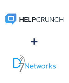 Einbindung von HelpCrunch und D7 Networks