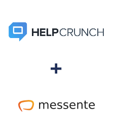 Einbindung von HelpCrunch und Messente