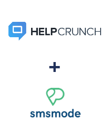 Einbindung von HelpCrunch und smsmode