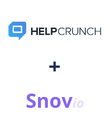 Einbindung von HelpCrunch und Snovio