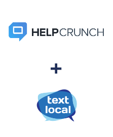 Einbindung von HelpCrunch und Textlocal