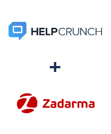 Einbindung von HelpCrunch und Zadarma