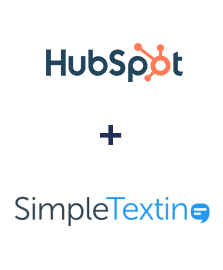Einbindung von HubSpot und SimpleTexting