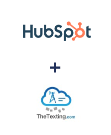 Einbindung von HubSpot und TheTexting