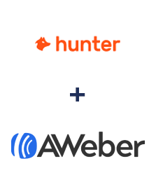 Einbindung von Hunter.io und AWeber