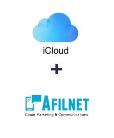 Einbindung von iCloud und Afilnet