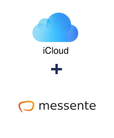 Einbindung von iCloud und Messente