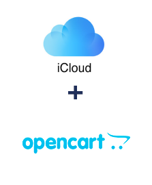 Einbindung von iCloud und Opencart