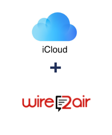 Einbindung von iCloud und Wire2Air