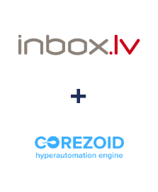 Einbindung von INBOX.LV und Corezoid
