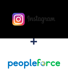 Einbindung von Instagram und PeopleForce