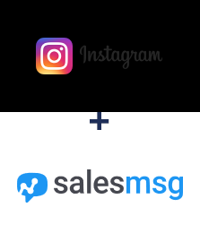 Einbindung von Instagram und Salesmsg
