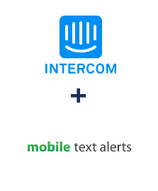 Einbindung von Intercom  und Mobile Text Alerts