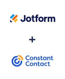 Einbindung von Jotform und Constant Contact