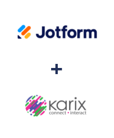 Einbindung von Jotform und Karix