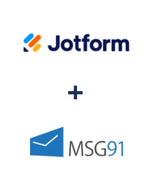 Einbindung von Jotform und MSG91