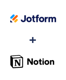 Einbindung von Jotform und Notion