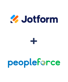 Einbindung von Jotform und PeopleForce