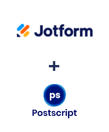 Einbindung von Jotform und Postscript