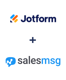 Einbindung von Jotform und Salesmsg