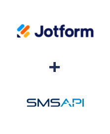 Einbindung von Jotform und SMSAPI