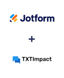 Einbindung von Jotform und TXTImpact