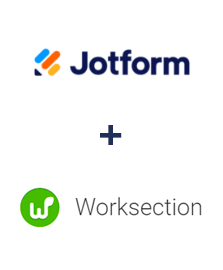 Einbindung von Jotform und Worksection