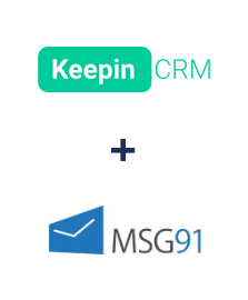 Einbindung von KeepinCRM und MSG91