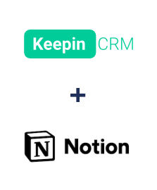 Einbindung von KeepinCRM und Notion