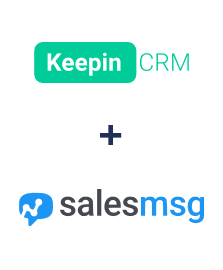 Einbindung von KeepinCRM und Salesmsg