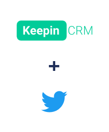 Einbindung von KeepinCRM und Twitter