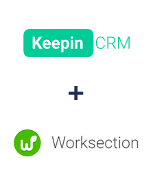 Einbindung von KeepinCRM und Worksection