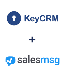 Einbindung von KeyCRM und Salesmsg