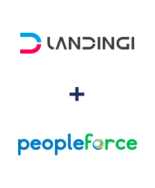 Einbindung von Landingi und PeopleForce