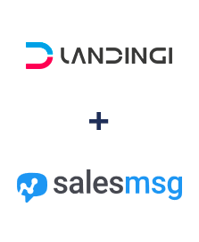 Einbindung von Landingi und Salesmsg