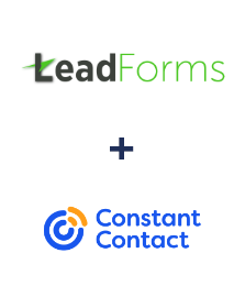 Einbindung von LeadForms und Constant Contact