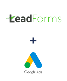 Einbindung von LeadForms und Google Ads