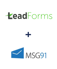 Einbindung von LeadForms und MSG91