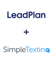 Einbindung von LeadPlan und SimpleTexting