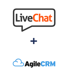 Einbindung von LiveChat und Agile CRM
