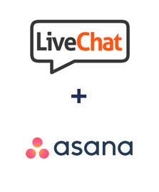 Einbindung von LiveChat und Asana