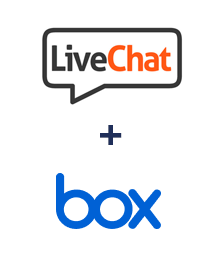 Einbindung von LiveChat und Box