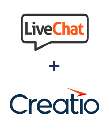 Einbindung von LiveChat und Creatio