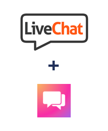 Einbindung von LiveChat und ClickSend