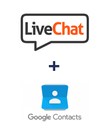 Einbindung von LiveChat und Google Contacts