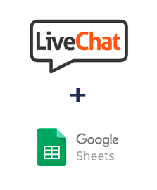 Einbindung von LiveChat und Google Sheets