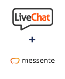 Einbindung von LiveChat und Messente