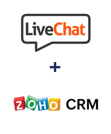 Einbindung von LiveChat und ZOHO CRM