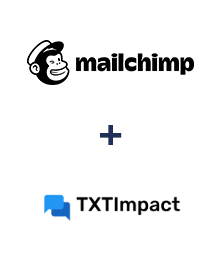 Einbindung von MailChimp und TXTImpact