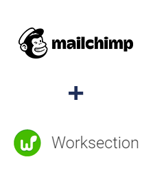 Einbindung von MailChimp und Worksection